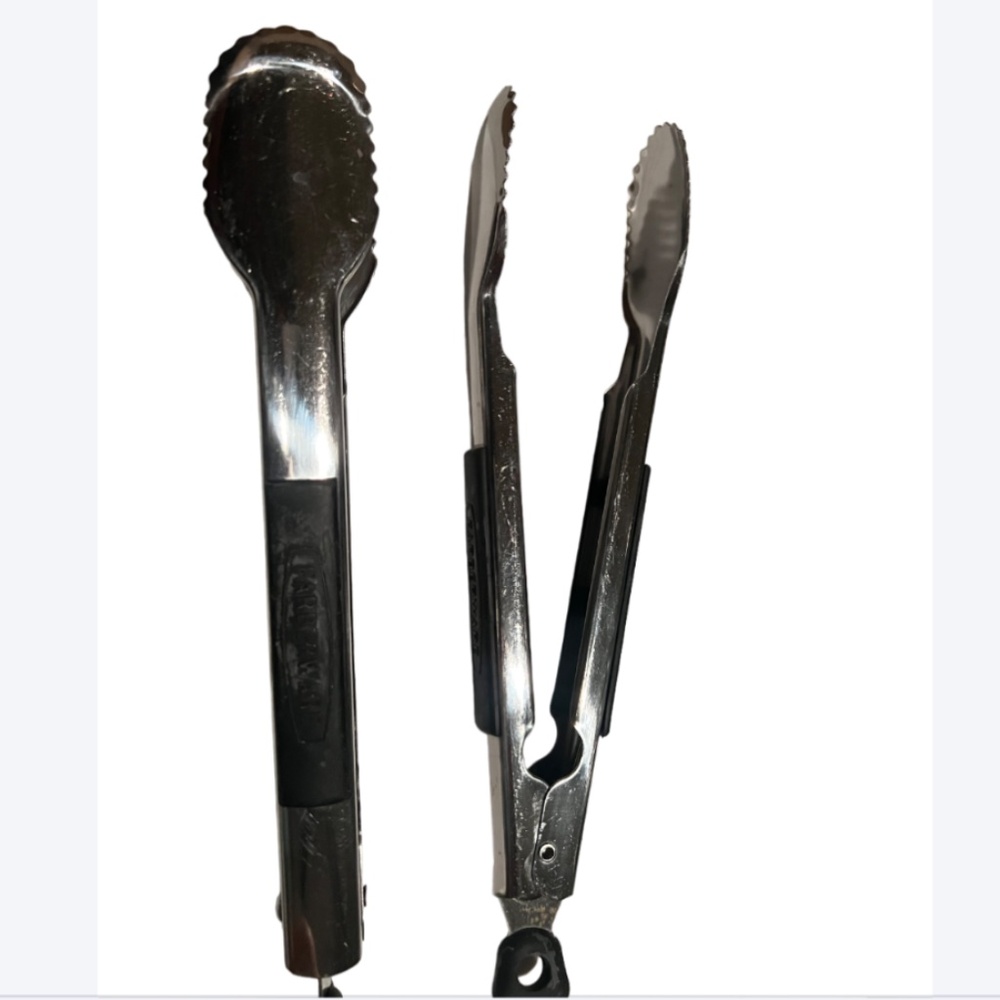 Farberware Classic Set of 2 Stainless Steel Head Tongs